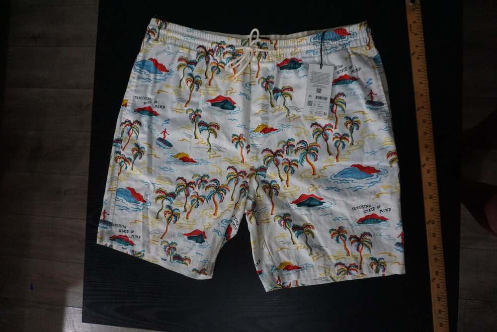 Scotch & Soda Sunshine State of Mind Printed Bermuda Shorts